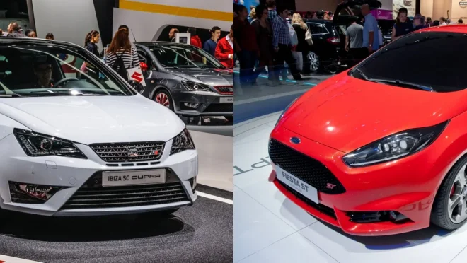 Der Fiesta ST gegen Ibiza Cupra